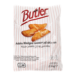 Butler Frozen Seasoned Potato Wedges