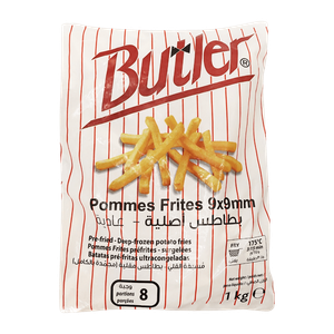 Butler Frozen Pommes Fries