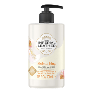 غسول اليد المرطب برائحة زهرة القطن وفانيليا الأوركيد من إمبيريال ليذر  