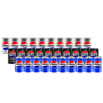 مجموعة مشروبات غازية من بيبسي (مشروب غازي خالي من السكر من بيبسي، مشروب دايت من بيبسي، مشروب عادي من بيبسي)