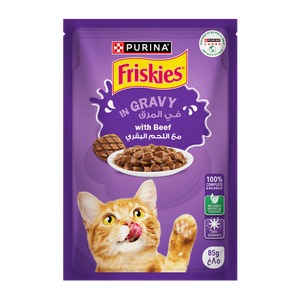 Friskies Beef In Gravy Wet Cat Food