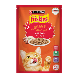 Friskies Duck In Gravy Wet Cat Food