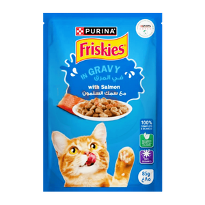 Friskies Salmon In Gravy Wet Cat Food