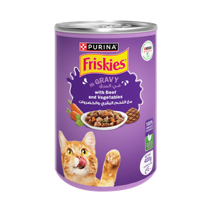 Friskies Beef, Chicken, & Vegetables In Gravy Wet Cat Food