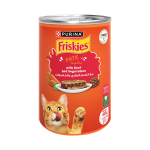 Friskies Pate With Beef & Vegetables Wet Cat Food