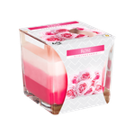 Aura Rose 3-Coloured Scented Candle