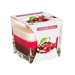 Aura Chocolate Cherry 3-Coloured Scented Candle