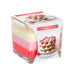 Aura Raspberry Cloud 3-Coloured Scented Candle