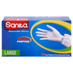 Sanita Large Disposable Gloves