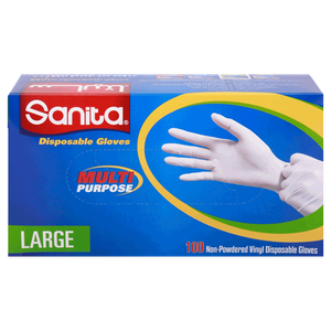Sanita Large Disposable Gloves