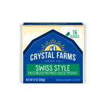 Crystal Farms Swiss Style Cheese Slices