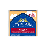 Crystal Farms Sharp Cheddar Slices