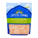 Crystal Farms Shredded Mexican Style 4 Cheese 