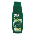 Pert Men Plus Clay & Bamboo Anti-Dandruff 4 In 1 (Hair - Face - Beard - Body) Shampoo