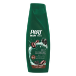 Pert Men Plus Caffeine & Charcoal Deep Cleansing 4 In 1 (Hair - Face - Beard - Body) Shampoo