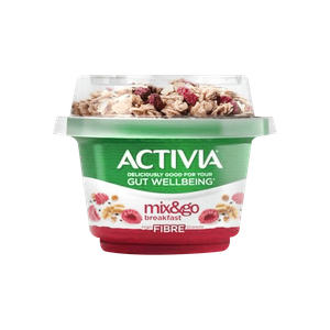 Activia Mix & Go Yoghurt Raspberry & Chia Seeds Cereal