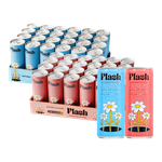 Flash Pink & Blue Carbonated Soft Drinks