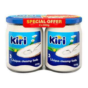 Kiri Creamy White Spreadable Cheese Jar