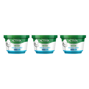 Activia Plain Double Zero Fat Greek Style Stirred Yoghurt