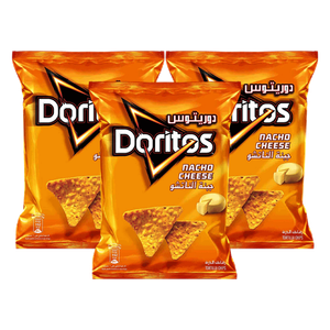 Doritos Nacho Cheese Tortilla Chips - Triple Pack