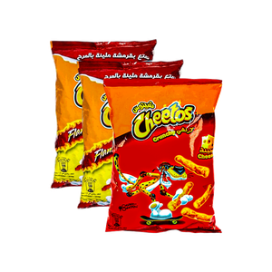 Cheetos Crunchy Flamin' Hot Cheese Snacks - Triple Pack