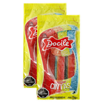 Docile Belts Fitinha Sour Strawberry Jelly Sticks