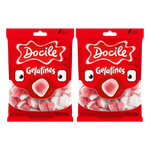 Docile Gelatines Kiss Shaped Candy