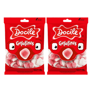 حلوى جيلي على شكل قبلات من دوسيل