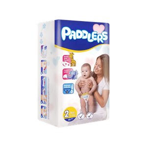 Paddlers Size 2 Mini Baby Diapers - (3-6 kg)