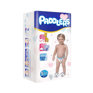 Paddlers Size 5 Junior Baby Diapers - (11-25 kg)