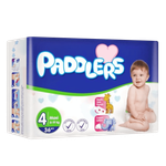 Paddlers Size 4 Maxi Baby Diapers - (7-14 kg)