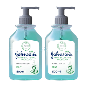 Johnson's Antibacterial Micellar Mint Handwash