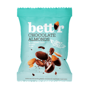 Bett'r Organic Chocolate Covered Almonds