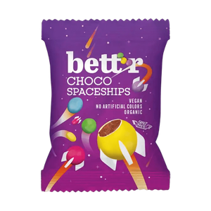 دراغيز ملون بحشوة الشوكولاتة الداكنة العضوية من بيتر