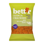 Bett'r Organic Tomato & Basil Quinoa Crackers