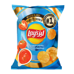 رقائق البطاطس بطعم الكاتشب من ليز