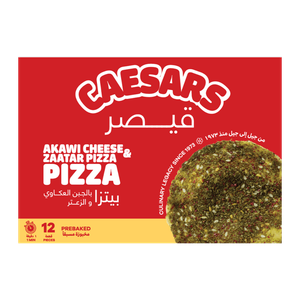 Caesars Pre Baked Akawi Cheese & Zaatar Pizza
