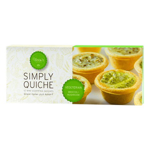 Al Maeda Broccoli & Mushroom Quiche Simply