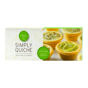 Al Maeda Spinach & Mushroom Quiche Simply