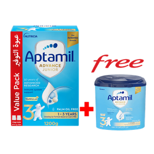 Aptamil Advance Junior Stage 3 Growing Up Formula Based On Cow's Milk - (1-3 Years)
