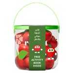 علبة معبئة بالتفاح من روكيت