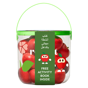 علبة معبئة بالتفاح من روكيت