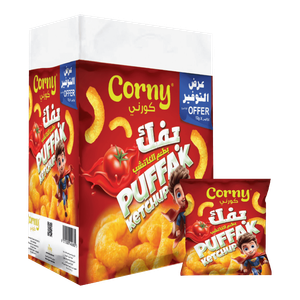 رقائق البطاطس بنكهة الكاتشب بالطماطم من كورني
