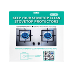 Mr. Chef Stove Top Protectors Double Opening - Silver