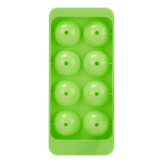 Mr. Chef 8 Hole Round Ice Cube Mould - Green