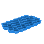 Mr. Chef 37 Honeycomb Shaped Ice Cells + Lid Green