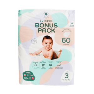 Bumbum Mega Pack Size 3 Diapers
