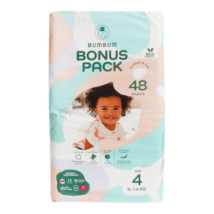 Bumbum Mega Pack Size 4 Diapers