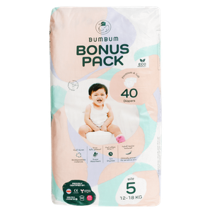 Bumbum Mega Pack Size 5 Diapers