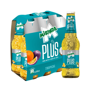 Mirinda Plus Tropical Carbonated Drink